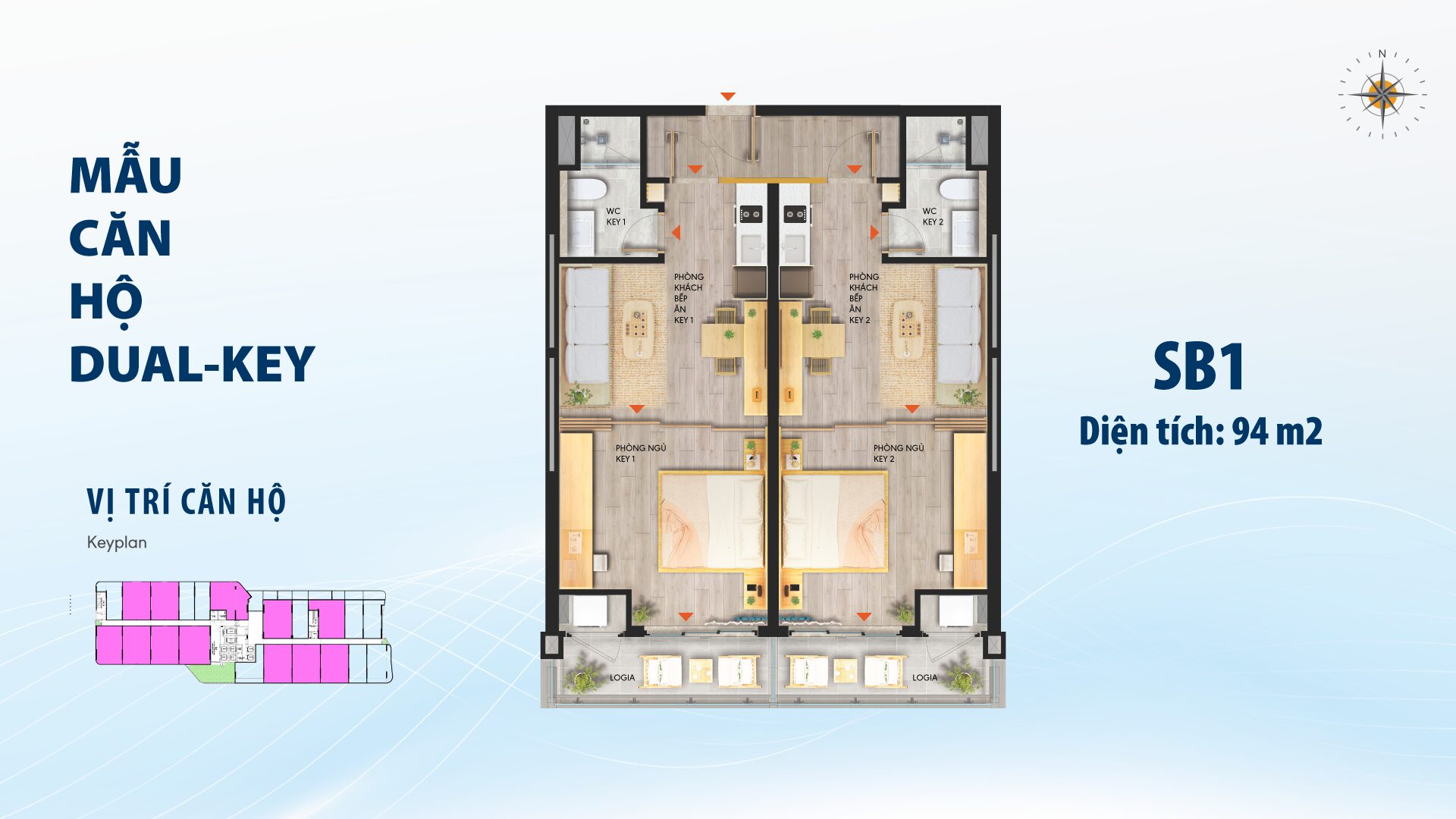Dual-Key – Căn hộ 2 trong 1, xu hướng đầu tư sinh lời đang “gây sốt” tại Đà Nẵng