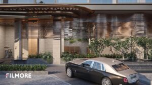 The Filmore Da Nang thể hiện đầy đủ khái niệm “high-touch” mà The Filmore đã xác lập làm một trong những giá trị trung tâm trong chiến lược sáng tạo của mình. Ngay từ lối vào, The Filmore Da Nang đã có thể tạo cảm giác khác biệt cho một dự án căn hộ