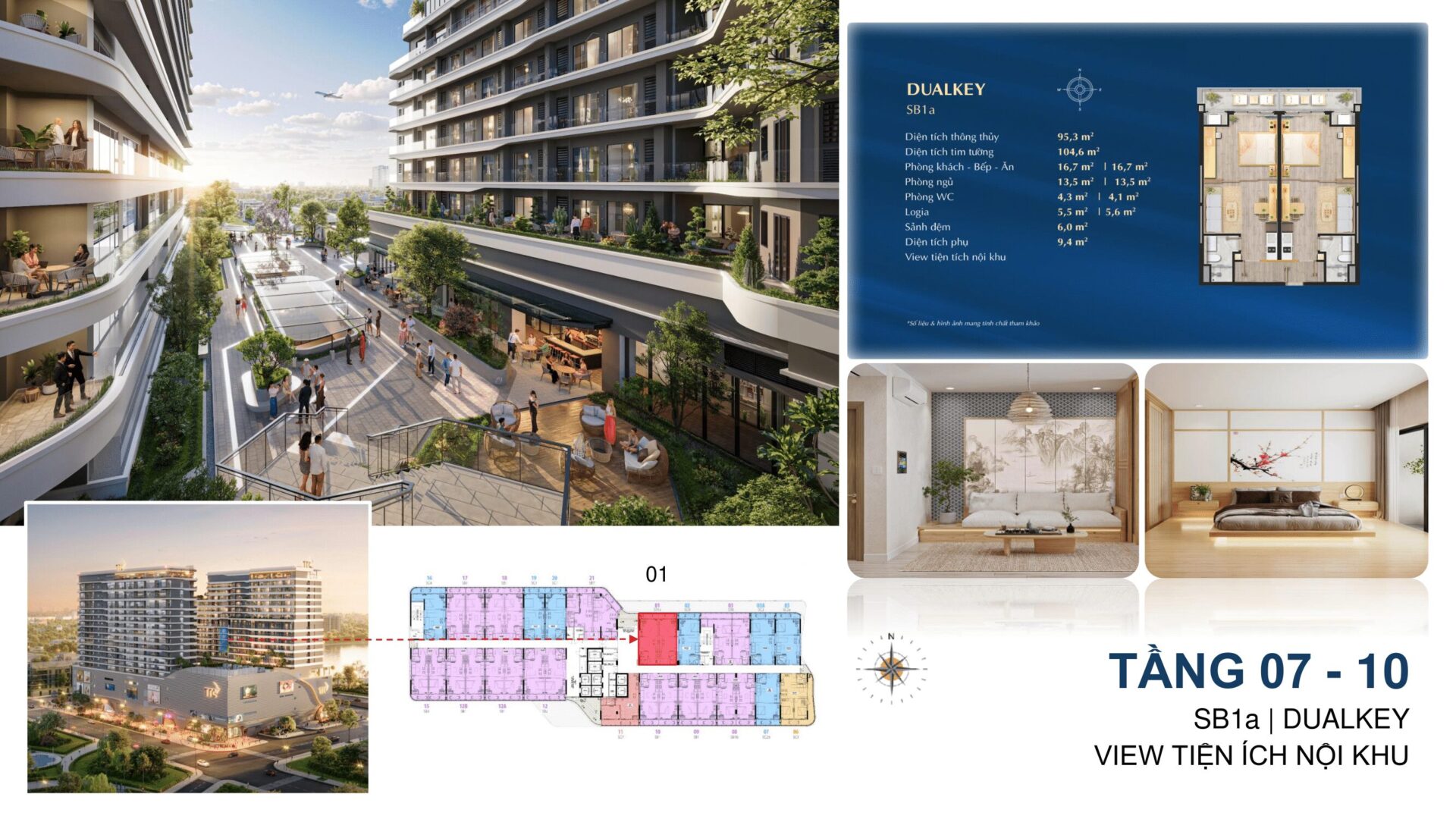 Ngay bên trong dự án, cư dân TTC Plaza được tận hưởng hệ thống tiện ích nội khu đồng bộ: hồ bơi tràn bờ, phòng gym, spa, khu vui chơi trẻ em và công viên nội khu xanh mát