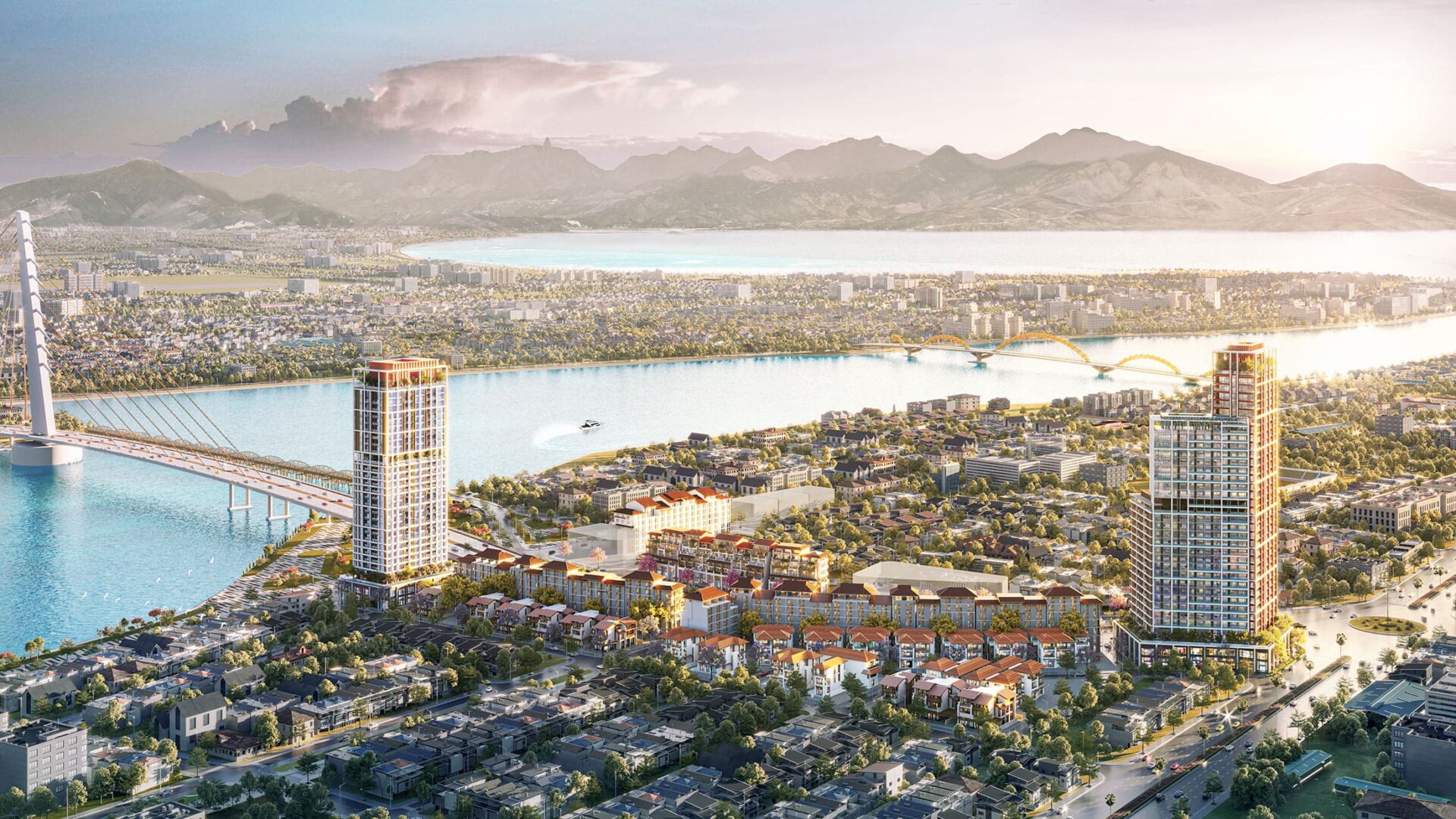 Vị trí đắc địa với tầm nhìn 4 trong 1 “thành phố - sông - núi - biển”