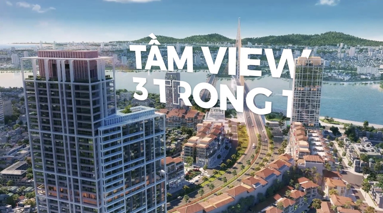 Căn hộ Panoma 2 sở hữu tầm nhìn 360 độ “thành phố, sông Hàn và núi”