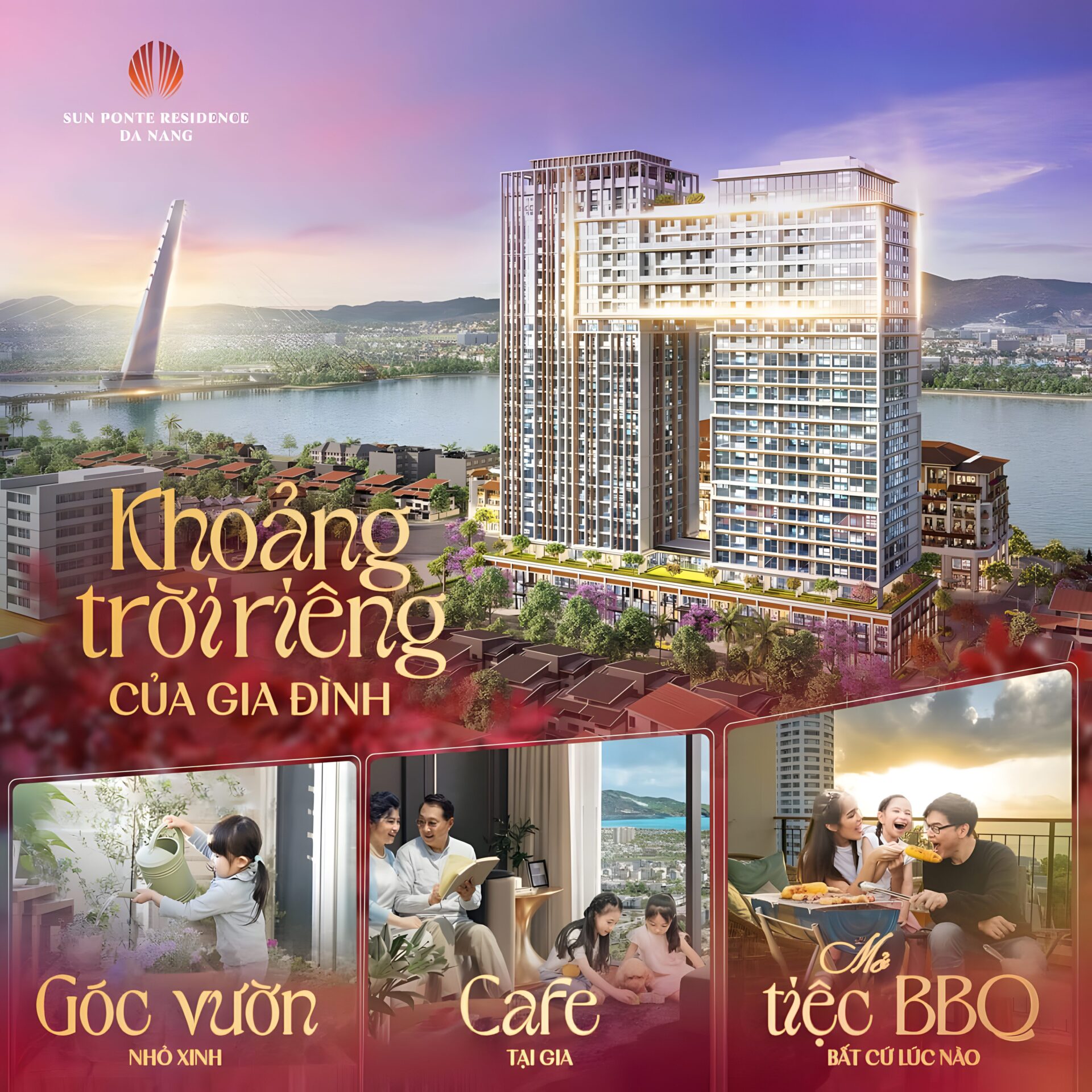 Không gian sống đẳng cấp: vườn, cà phê tại gia, BBQ thư giãn cho gia đình